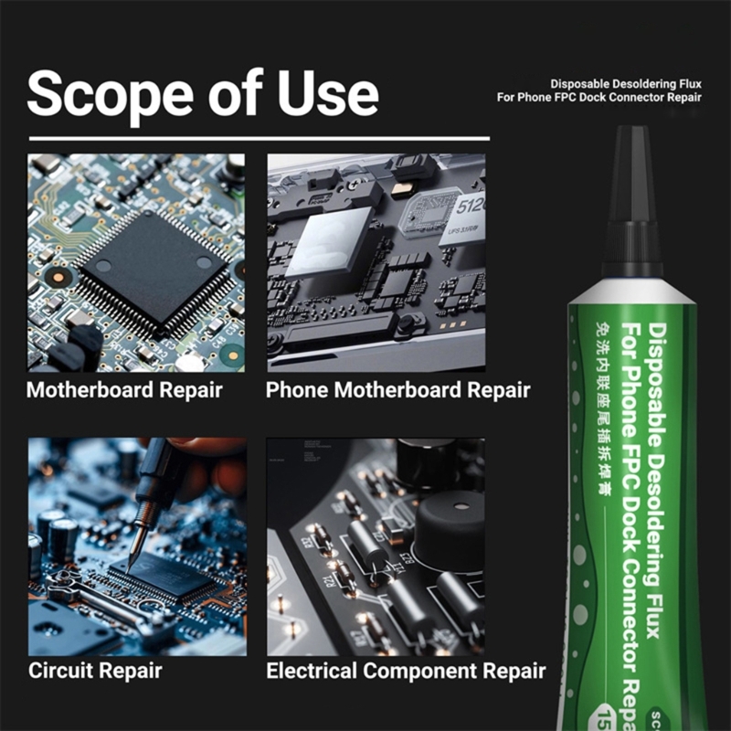 Naaldbuislaspasta met hoge hec - Electronics Repair Youtube recensie en prijs